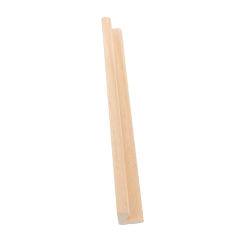 HEALSOPTHY Holz Domino Tabletts Dekorativer Mahjong Fliesenhalter aus Natürlichem Holz Interaktives Spielzubehör für Familienfeiern und Bildungszwecke Minimalistisches Design HEALSOPTHY Holz Domino Tabletts Dekorativer Mahjong Fliesenhalter aus Natürlichem Holz Interaktives Spielzubehör für Familienfeiern und Bildungszwecke Minimalistisches Design von HEALSOPTHY