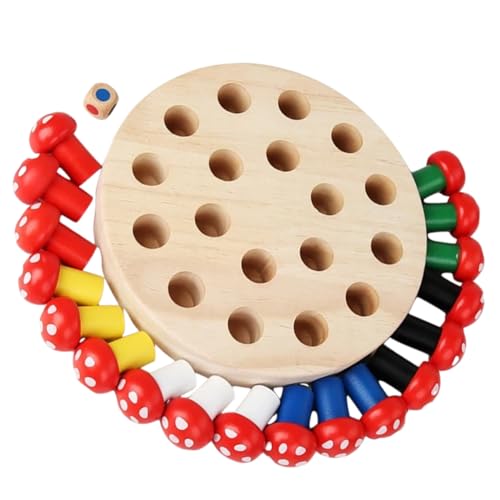 HEALSOPTHY Holz Memory Schachspiel für Jahre Pädagogisches Denkspiel Gedächtnis und Feinmotorik Nachhaltiges Lernspielzeug für Hand Auge Koordination und Eltern Junge Mädchen Spiel HEALSOPTHY Holz Memory Schachspiel für Jahre Pädagogisches Denkspiel Gedächtnis und Feinmotorik Nachhaltiges Lernspielzeug für Hand Auge Koordination und Eltern Junge Mädchen Spiel von HEALSOPTHY