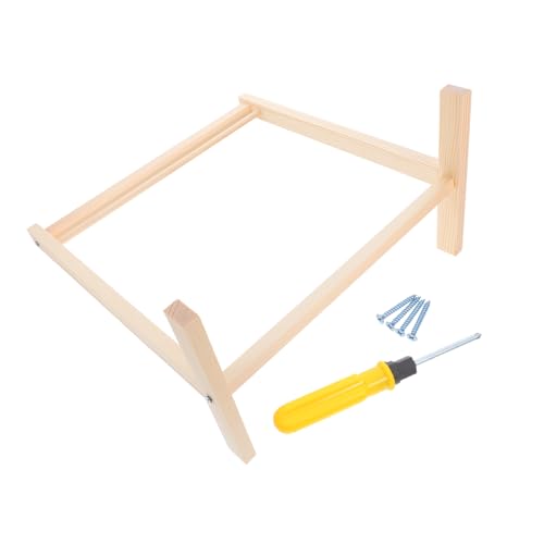 HEALSOPTHY Holz Puppenkleiderständer Miniatur Garderobe Organizer Einzelschicht Robust Für Puppenhaus Dekorative Aufbewahrung Zubehör HEALSOPTHY Holz Puppenkleiderständer Miniatur Garderobe Organizer Einzelschicht Robust Für Puppenhaus Dekorative Aufbewahrung Zubehör von HEALSOPTHY