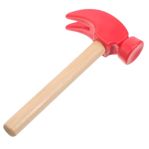 HEALSOPTHY Holzhammer Realistische Simulation Robustes DIY Werkzeug Lernspielzeug Fördert Hand Auge Koordination und Geschicklichkeit für Jungen und Mädchen von HEALSOPTHY