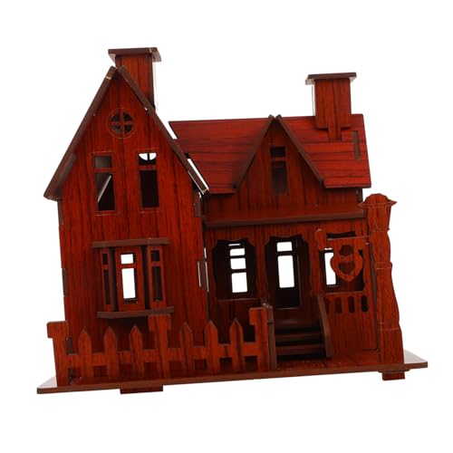 HEALSOPTHY Holzpuzzle Hausmodell Bausatz Kreatives DIY Puzzle für Geduld Vorstellungskraft und Handwerklichen Fähigkeiten HEALSOPTHY Holzpuzzle Hausmodell Bausatz Kreatives DIY Puzzle für Geduld Vorstellungskraft und Handwerklichen Fähigkeiten von HEALSOPTHY