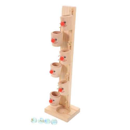 HEALSOPTHY Holzspielzeug Kugelbahn Mehrschichtiges Murmelbahn Spiel für Kleinkinder Fördert Konzentration Hand Auge Koordination Reaktionsfähigkeit Interaktives Familienspiel Sorgfältige HEALSOPTHY Holzspielzeug Kugelbahn Mehrschichtiges Murmelbahn Spiel für Kleinkinder Fördert Konzentration Hand Auge Koordination Reaktionsfähigkeit Interaktives Familienspiel Sorgfältige von HEALSOPTHY
