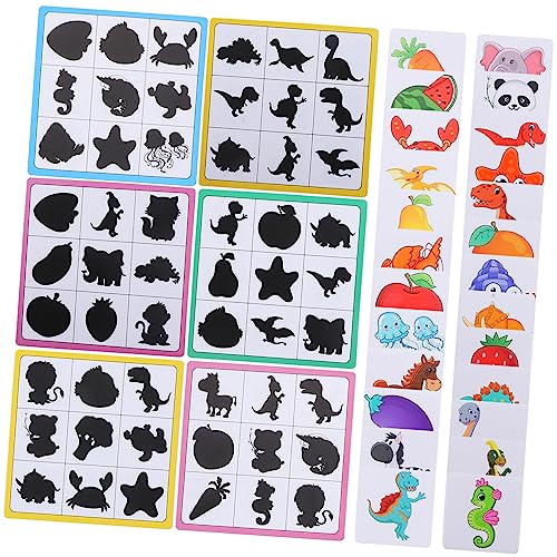 HEALSOPTHY Holzspielzeug Lernpuzzle Pädagogisches Schatten Zuordnungsspiel Robustes Holzpuzzle für Kleinkinder Fördert Hand Auge Koordination und Feinmotorik Sicheres Lernspielzeug für HEALSOPTHY Holzspielzeug Lernpuzzle Pädagogisches Schatten Zuordnungsspiel Robustes Holzpuzzle für Kleinkinder Fördert Hand Auge Koordination und Feinmotorik Sicheres Lernspielzeug für von HEALSOPTHY