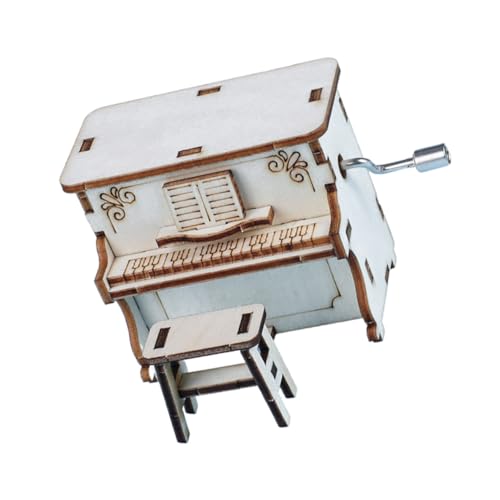 HEALSOPTHY Holzspielzeug Musikalische Klavier Modell DIY Bausatz aus Holz Langzeitstabil für Kinderzimmer Dekoration und Lernspielzeug HEALSOPTHY Holzspielzeug Musikalische Klavier Modell DIY Bausatz aus Holz Langzeitstabil für Kinderzimmer Dekoration und Lernspielzeug von HEALSOPTHY