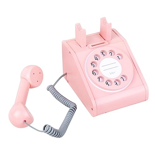 HEALSOPTHY Holzspielzeug Telefon Retro für Pädagogisches für Kreative Rollenspiele Fördert Hand Augen Koordination und Intellektuelle Entwicklung Geburtstagsgeschenk HEALSOPTHY Holzspielzeug Telefon Retro für Pädagogisches für Kreative Rollenspiele Fördert Hand Augen Koordination und Intellektuelle Entwicklung Geburtstagsgeschenk von HEALSOPTHY