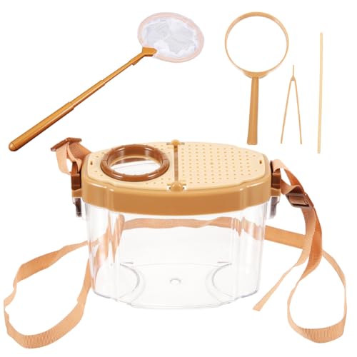 HEALSOPTHY Insektenfang Set mit Lupenbox Beobachtungsdeckel und Käfig Outdoor Forscher für Mädchen und Jungen Fördert Naturerkundung und Beobachtungsfähigkeiten HEALSOPTHY Insektenfang Set mit Lupenbox Beobachtungsdeckel und Käfig Outdoor Forscher für Mädchen und Jungen Fördert Naturerkundung und Beobachtungsfähigkeiten von HEALSOPTHY