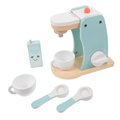 HEALSOPTHY Kaffeemaschine Holzspielzeug Set Stabiles Naturholz Rollenspiel Zubehör für Spielküche Fördert Soziale und Kognitive Fähigkeiten für Jungen und Mädchen Eltern Junge Mädchen HEALSOPTHY Kaffeemaschine Holzspielzeug Set Stabiles Naturholz Rollenspiel Zubehör für Spielküche Fördert Soziale und Kognitive Fähigkeiten für Jungen und Mädchen Eltern Junge Mädchen von HEALSOPTHY
