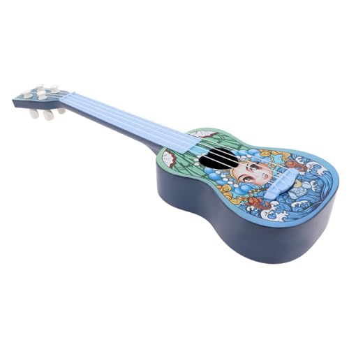 HEALSOPTHY Kindergitarre Ukulele für Anfänger Hochwertiges Kunststoff Musikinstrument Lernspielzeug für Jungen Fördert Musikalisches Interesse von HEALSOPTHY