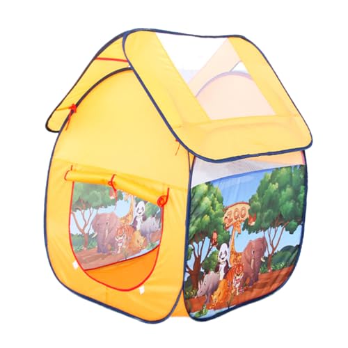 HEALSOPTHY Kinderzelt Kinderspielhaus Zelt Zelt Spielhaus Kid Playhouse Spielzelt Zelt Kinderspielhauszelt Yellow Stoff HEALSOPTHY Kinderzelt Kinderspielhaus Zelt Zelt Spielhaus Kid Playhouse Spielzelt Zelt Kinderspielhauszelt Yellow Stoff von HEALSOPTHY