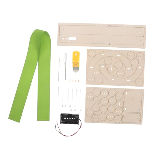 HEALSOPTHY Kleiner Automatischer Holz Bausatz Elektroförderband für DIY Wissenschaftsprojekt Pädagogisches Technikspielzeug Handlicher Schraubenförderer für Frühes Lernen und HEALSOPTHY Kleiner Automatischer Holz Bausatz Elektroförderband für DIY Wissenschaftsprojekt Pädagogisches Technikspielzeug Handlicher Schraubenförderer für Frühes Lernen und von HEALSOPTHY