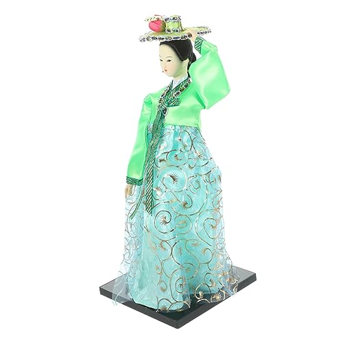 HEALSOPTHY Koreanische Stoffpuppe mit Traditionellem Hanbok Outfit Handgefertigte Dekofigur für Tischdekoration für Koreanische Restaurants und Wohnzimmer Zufällige Zufällige Zufällige Farbe HEALSOPTHY Koreanische Stoffpuppe mit Traditionellem Hanbok Outfit Handgefertigte Dekofigur für Tischdekoration für Koreanische Restaurants und Wohnzimmer Zufällige Zufällige Zufällige Farbe von HEALSOPTHY