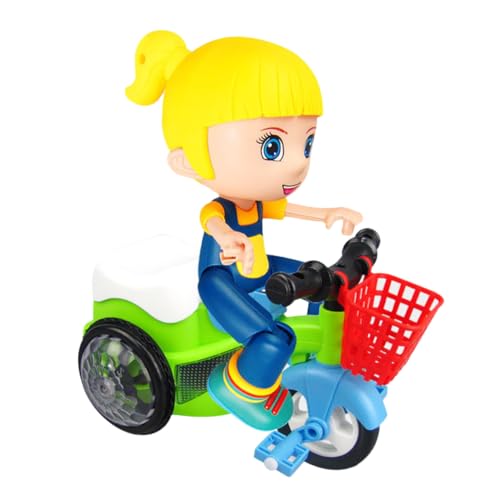 HEALSOPTHY Kreatives Dreiradspielzeug Intelligentes Dreiradspielzeug Stunt-Dreirad- Dreirad Recycle Für von HEALSOPTHY