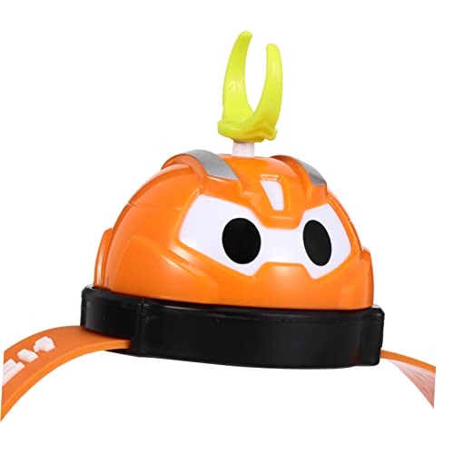 HEALSOPTHY Kreisel pädagogisches Autospielzeug Partyzubehör Gyroskop Plastik Orange von HEALSOPTHY