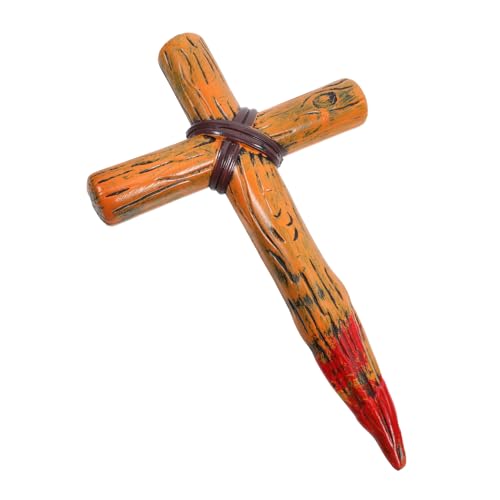 HEALSOPTHY Kreuzschmuck Geburtstagsgeschenk Halloween Dekoration Glaube Dekoration Hand gehaltenes Kreuz Kruzifix Kreuz Kreuzornament aus Kunststoff Dekoratives Kreuz Kreuzdekor Plastik Brown HEALSOPTHY Kreuzschmuck Geburtstagsgeschenk Halloween Dekoration Glaube Dekoration Hand gehaltenes Kreuz Kruzifix Kreuz Kreuzornament aus Kunststoff Dekoratives Kreuz Kreuzdekor Plastik Brown von HEALSOPTHY