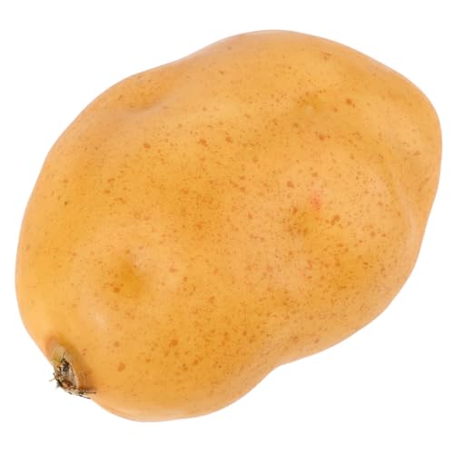 HEALSOPTHY Küchensimulation Kartoffel Foto künstliche Kartoffelverzierung Desktop kleine Kartoffel Zuhause Kartoffelstütze Exquisite Kartoffelstütze kleine Kartoffelstütze Harz Khaki von HEALSOPTHY