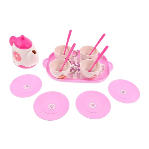 HEALSOPTHY Küchenzubehör Für Für Kleine Mädchen Teekanne Für Küche Rollenspiel Teekanne Kinderspielzeug Teespielzeug Für Mädchen Plastikgeschirr Für Wiederverwendbar von HEALSOPTHY