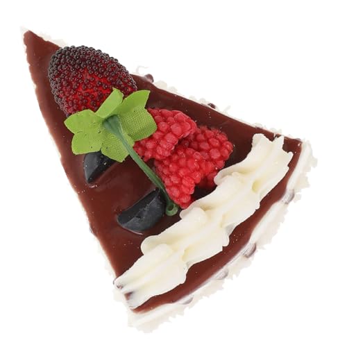 HEALSOPTHY Künstliches Dessert Modell Realistisches Simulationskuchen Für Hochzeiten Partys Und Schaufenster Für Bäckerei Restaurant Und Fotorequisiten von HEALSOPTHY