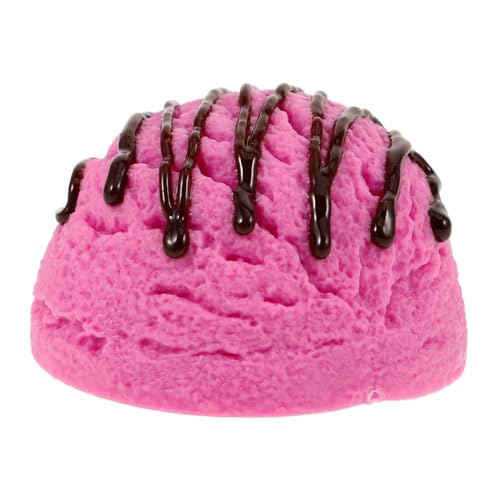 HEALSOPTHY Künstliches PVC Eiscreme Modell Leichtes Tragbares Fake Dessert Realistische Eiskugel Deko für Schaufenster Fotorequisiten Partys und Heimdekoration Langlebig Leicht zu Reinigen von HEALSOPTHY