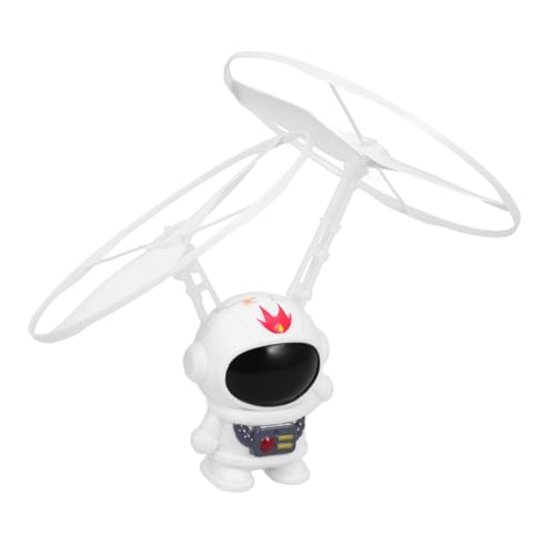 HEALSOPTHY LED Beleuchtetes Astronaut Flugspielzeug für Handgesteuerte Drohne mit Fliegendem Ball Robustes Outdoor Indoor Flugspielzeug Geeignet für Jungen und Mädchen Spielerisches Weltraum von HEALSOPTHY
