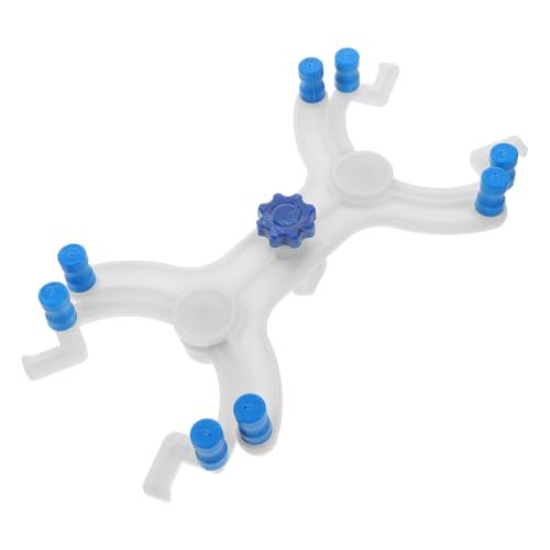 HEALSOPTHY Laboreinrichtungen Plastik Unterstützung für Laborstative Laborklemmewerkzeug Klemmen für Laborständer Kleine Röhrenklemmen verstellbare Laborklemme Röhrchen -Stützklemme Weiß HEALSOPTHY Laboreinrichtungen Plastik Unterstützung für Laborstative Laborklemmewerkzeug Klemmen für Laborständer Kleine Röhrenklemmen verstellbare Laborklemme Röhrchen -Stützklemme Weiß von HEALSOPTHY