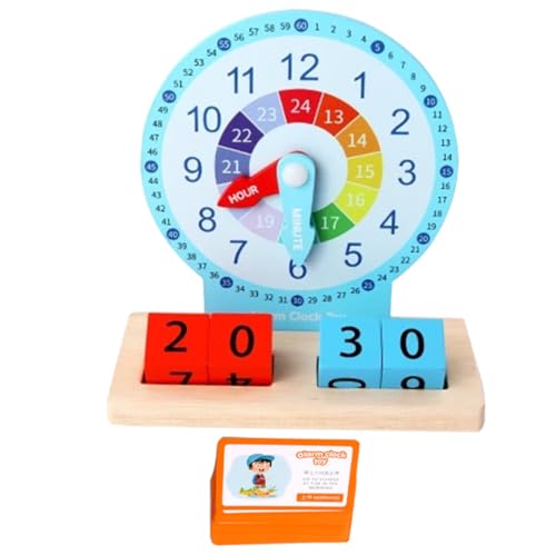 HEALSOPTHY Lernuhr Holzspielzeug Zahlen Erkennen Pädagogisch Sicher Abgerundet Fördert Zeitverständnis und Denkfähigkeit für Jungen Mädchen Kindergarten Grundschule HEALSOPTHY Lernuhr Holzspielzeug Zahlen Erkennen Pädagogisch Sicher Abgerundet Fördert Zeitverständnis und Denkfähigkeit für Jungen Mädchen Kindergarten Grundschule von HEALSOPTHY