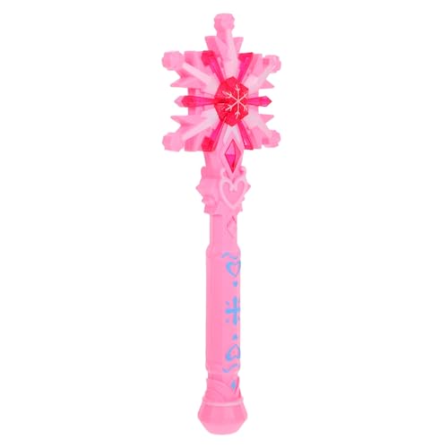 HEALSOPTHY Leuchtender Drehender Schneeflocken zauberstab für Mädchen mit LED lichtern Pinker Feenstab für Geburtstagsfeiern Weihnachten Halloween und Festliche Kostümpartys HEALSOPTHY Leuchtender Drehender Schneeflocken zauberstab für Mädchen mit LED lichtern Pinker Feenstab für Geburtstagsfeiern Weihnachten Halloween und Festliche Kostümpartys von HEALSOPTHY