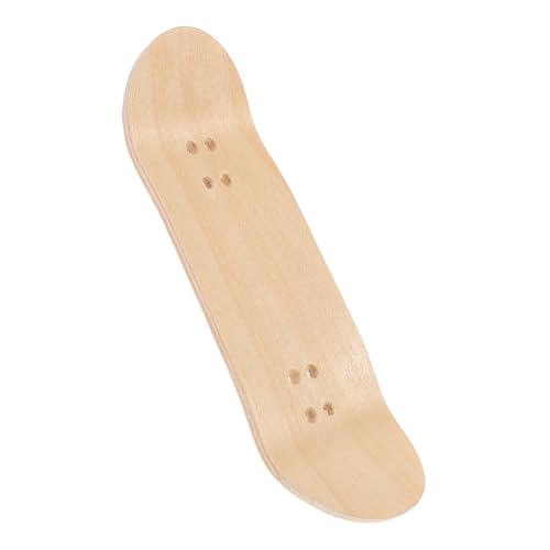 HEALSOPTHY Maple Holz Finger Skateboard Deck Ersatzbrett für Fingerboards Langlebiges Glattes Holzgriffbrett Geeignet für Verschiedene Skate Techniken Stabile Performance HEALSOPTHY Maple Holz Finger Skateboard Deck Ersatzbrett für Fingerboards Langlebiges Glattes Holzgriffbrett Geeignet für Verschiedene Skate Techniken Stabile Performance von HEALSOPTHY