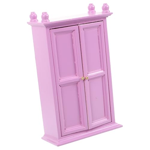 HEALSOPTHY Maßstab DIY Schlafzimmermöbel Dekorativer Puppenschrank Kompakt und Realistisch für Puppenhaus Zubehör HEALSOPTHY Maßstab DIY Schlafzimmermöbel Dekorativer Puppenschrank Kompakt und Realistisch für Puppenhaus Zubehör von HEALSOPTHY