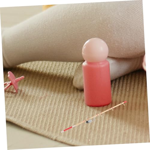 HEALSOPTHY Maßstab Detailgetreu Mini Angelgerät für Outdoor Szenen Dekoration und DIY Realistische Kleine Spielangel als Desktop Ornament von HEALSOPTHY