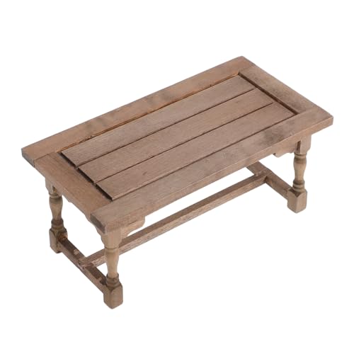 HEALSOPTHY Miniatur-esstisch Aus Holz Im Maßstab Für Puppenhaus Kleiner Schreibtisch Mit Natürlicher Maserung Für Puppenhausmöbel Und Szenensimulation Leichtgewichtig Und Sicher Für HEALSOPTHY Miniatur-esstisch Aus Holz Im Maßstab Für Puppenhaus Kleiner Schreibtisch Mit Natürlicher Maserung Für Puppenhausmöbel Und Szenensimulation Leichtgewichtig Und Sicher Für von HEALSOPTHY