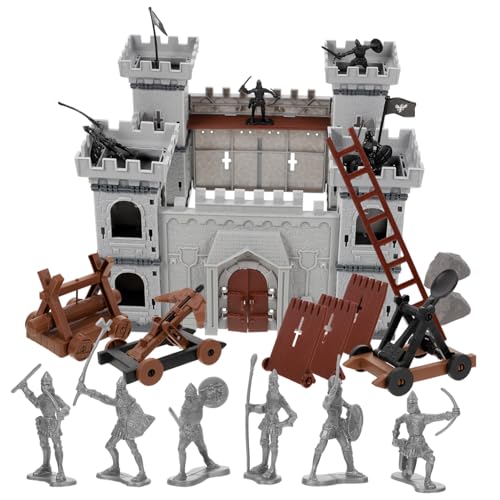 HEALSOPTHY Militärisches Spielzeugset Teilig Militärmodell aus Robustem Material Detailreiches Schloss und Wagenmodell für Pädagogisch und Dekorativ für Jungen und Mädchen HEALSOPTHY Militärisches Spielzeugset Teilig Militärmodell aus Robustem Material Detailreiches Schloss und Wagenmodell für Pädagogisch und Dekorativ für Jungen und Mädchen von HEALSOPTHY