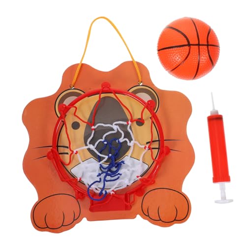 HEALSOPTHY Mini Basketballkorb Set aus Ball und Pumpe Tragbar für Innenräume Basketballspiel zum Aufhängen an Tür oder Wand Leicht und Einfach zu Montieren von HEALSOPTHY