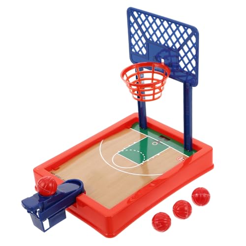 HEALSOPTHY Mini Basketballspiel Tisch Basketball mit Bällen Interaktives Finger Basketball Spiel für Erwachsene Handliches Desktop Sportspiel für Büro Schule Party und Familienzeit von HEALSOPTHY