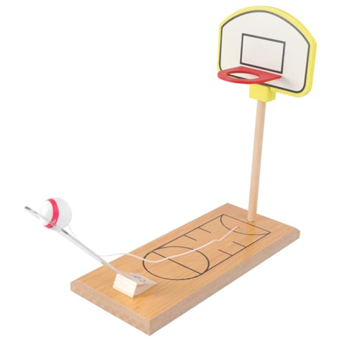 HEALSOPTHY Mini-Basketballspielzeug für kinderspielzeug spielsachen Fingerstärke Fingerbasketball Tabletop-Basketball Finger-Basketballspiel Bambus von HEALSOPTHY