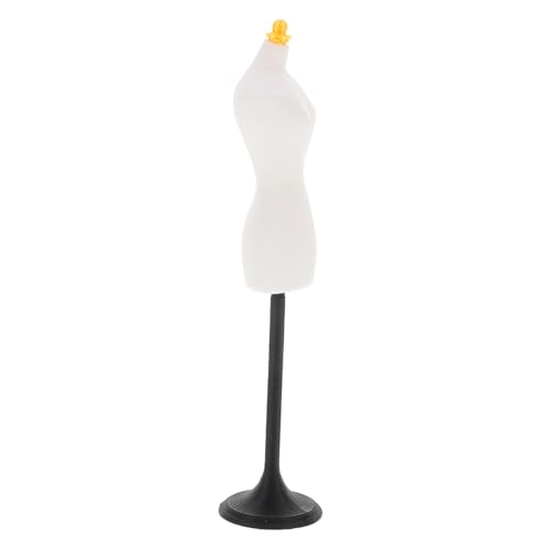 HEALSOPTHY Mini Dollhouse Mannequin für Puppenkleidung Abnehmbarer Kleiderständer Weiß Zubehör für Kinderbekleidungsdesign und Präsentation von Miniaturen HEALSOPTHY Mini Dollhouse Mannequin für Puppenkleidung Abnehmbarer Kleiderständer Weiß Zubehör für Kinderbekleidungsdesign und Präsentation von Miniaturen von HEALSOPTHY