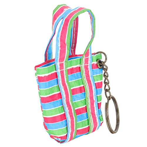 HEALSOPTHY Mini-Hausversorgung Windel Puppenhausdekor Bausatz Handtasche eincremehilfe puppenhaus zubehör Koffer Tasche Mini-Einkaufstasche für entzückende Mini-Einkaufstasche Stoff von HEALSOPTHY