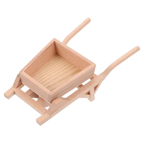 HEALSOPTHY Mini Holzmodell Schubkarre Gartendeko Realistische Miniatur Holzfigur Kreative Wohnaccessoires für Garten Bonsai und Innenbereich HEALSOPTHY Mini Holzmodell Schubkarre Gartendeko Realistische Miniatur Holzfigur Kreative Wohnaccessoires für Garten Bonsai und Innenbereich von HEALSOPTHY