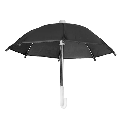 HEALSOPTHY Mini Puppenschirm Puppen Wetterfester Miniatur Regenschirm für Puppenhaus Dekoration Robustes Doll House Zubehör Schwarz für Doll Travel Play Toy HEALSOPTHY Mini Puppenschirm Puppen Wetterfester Miniatur Regenschirm für Puppenhaus Dekoration Robustes Doll House Zubehör Schwarz für Doll Travel Play Toy von HEALSOPTHY