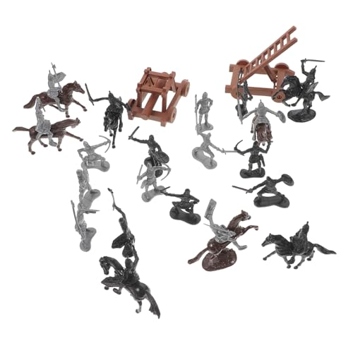 HEALSOPTHY Mini Soldatenfiguren aus Robustem Detailreiche Mittelalterliche Reiter Modelle für Miniaturszenen Spielzeugfiguren für Schulprojekte und Dekoration HEALSOPTHY Mini Soldatenfiguren aus Robustem Detailreiche Mittelalterliche Reiter Modelle für Miniaturszenen Spielzeugfiguren für Schulprojekte und Dekoration von HEALSOPTHY