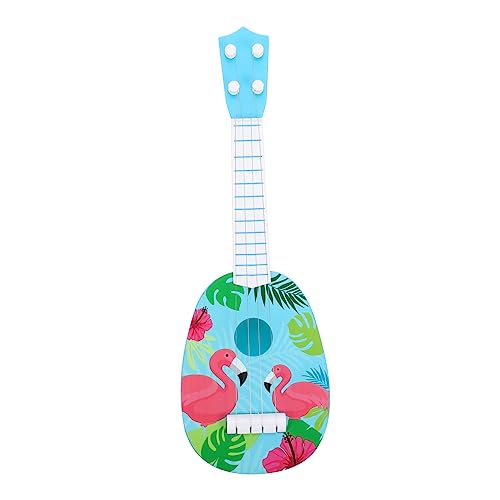 HEALSOPTHY Mini Ukulele für Einstellbare Musikinstrumente für Frühkindliche Bildung Robustes Kunststoffmodell für Kreative Musikerziehung und Spaß Beim von HEALSOPTHY
