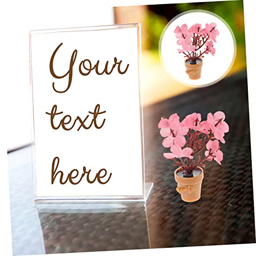 HEALSOPTHY Miniatur Blumentopf Widerstandsfähiges Puppenhaus Zubehör Dekorative Mini Blumentopf Vase für DIY Puppenhaus Kleine Mini Haus Dekoration von HEALSOPTHY