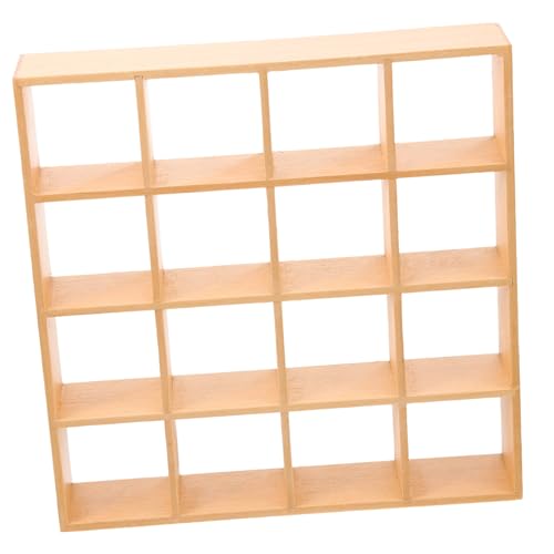 HEALSOPTHY Miniatur Holz Aufbewahrungsregal Fächer Puppenhaus Möbel Miniatur Regal Dekoration für Mini Haus Zubehör aus Sicherem Holz Langlebig HEALSOPTHY Miniatur Holz Aufbewahrungsregal Fächer Puppenhaus Möbel Miniatur Regal Dekoration für Mini Haus Zubehör aus Sicherem Holz Langlebig von HEALSOPTHY