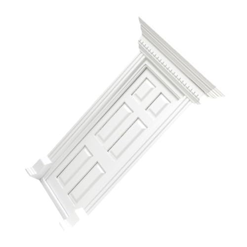 HEALSOPTHY Miniatur Holztür Weiß Mini Haus Dekoration Puppenhaus Zubehör Glatte Oberfläche Robuste Holztür für Miniaturgarten und Spielzeughaus Kreatives Bastelobjekt HEALSOPTHY Miniatur Holztür Weiß Mini Haus Dekoration Puppenhaus Zubehör Glatte Oberfläche Robuste Holztür für Miniaturgarten und Spielzeughaus Kreatives Bastelobjekt von HEALSOPTHY