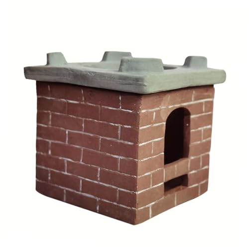HEALSOPTHY Miniatur Keramik Herd Miniaturküche Stabiles Puppenhaus Möbel Zubehör Für DIY Handwerk Sammler von HEALSOPTHY