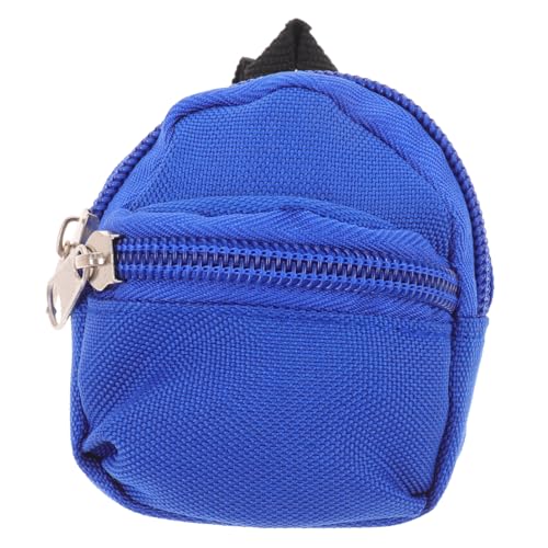 HEALSOPTHY Miniatur Puppenrucksack Bjd Doll Rucksack aus Polyester Leichter Kompakter Puppentaschen dekor für Puppenhaus Modisches Zubehör für Puppenliebhaber und Sammler Blau HEALSOPTHY Miniatur Puppenrucksack Bjd Doll Rucksack aus Polyester Leichter Kompakter Puppentaschen dekor für Puppenhaus Modisches Zubehör für Puppenliebhaber und Sammler Blau von HEALSOPTHY