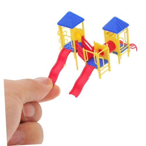 HEALSOPTHY Miniatur Spielplatzmodell Detailreiches Kunststoff Sandtisch Farbige Mini Rutsche für Puppenhaus Dekoration Kindgerechtes DIY Lebendige Landschaftsfigur für Zufällige Farbe HEALSOPTHY Miniatur Spielplatzmodell Detailreiches Kunststoff Sandtisch Farbige Mini Rutsche für Puppenhaus Dekoration Kindgerechtes DIY Lebendige Landschaftsfigur für Zufällige Farbe von HEALSOPTHY