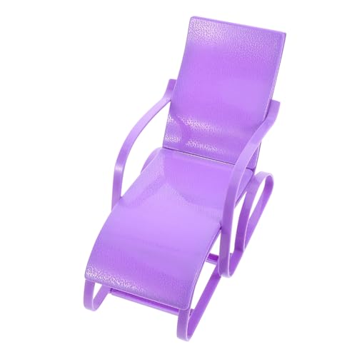 HEALSOPTHY Miniatur Strandstuhl für Puppenhäuser Puppenmöbel für Stranddekoration Vielseitig Einsetzbar für Rollenspiele und Mikrolandschaften von HEALSOPTHY