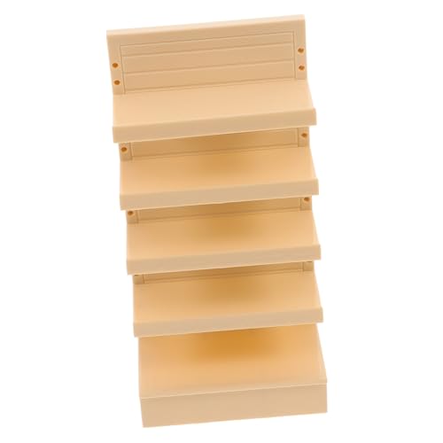 HEALSOPTHY Miniatur Supermarkt Regal aus Dekoratives Puppenhaus Möbel Geeignet für Miniaturhäuser Garten und Balkon Kreatives für Langlebiges Rollenspiel Zubehör von HEALSOPTHY