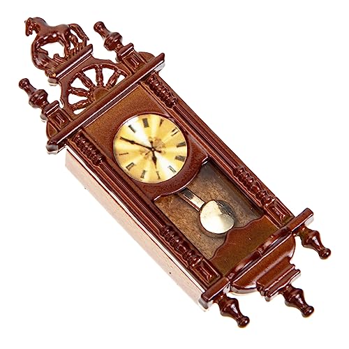 HEALSOPTHY Miniatur-Vintage-Römische Uhr Puppenmöbel Miniatur-Puppenhaus Puppenhausuhr Zubehör Mini-Wanduhr kinderzimmer Uhr für Puppenstubenmöbel Miniaturmöbel Metall Brown HEALSOPTHY Miniatur-Vintage-Römische Uhr Puppenmöbel Miniatur-Puppenhaus Puppenhausuhr Zubehör Mini-Wanduhr kinderzimmer Uhr für Puppenstubenmöbel Miniaturmöbel Metall Brown von HEALSOPTHY