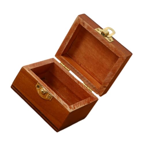 HEALSOPTHY Miniatur-schmuckschatulle Aus Holz, Mini-schatzkiste, Holztruhe, Modellzubehör, Miniaturmöbel Im Maßstab 1:12, Puppenhaus-Schlafzimmer-Dekoration HEALSOPTHY Miniatur-schmuckschatulle Aus Holz, Mini-schatzkiste, Holztruhe, Modellzubehör, Miniaturmöbel Im Maßstab 1:12, Puppenhaus-Schlafzimmer-Dekoration von HEALSOPTHY